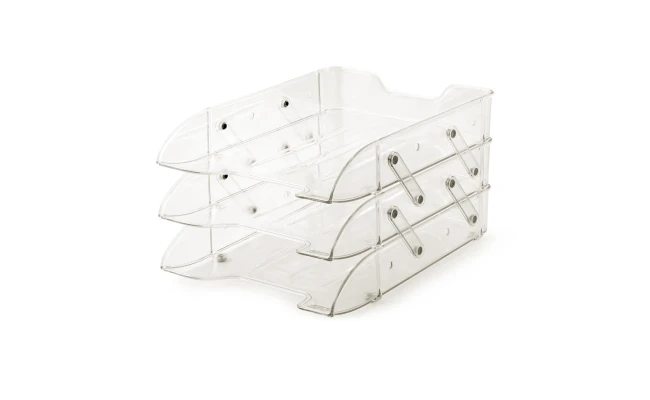 Plastic Paper Trays 3-Tier High Quality